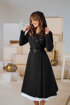Timeless Raincoat Black