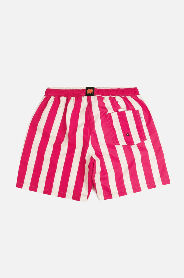 Beach Club SEAQUAL®YARN Swim Trunks Fuchsia