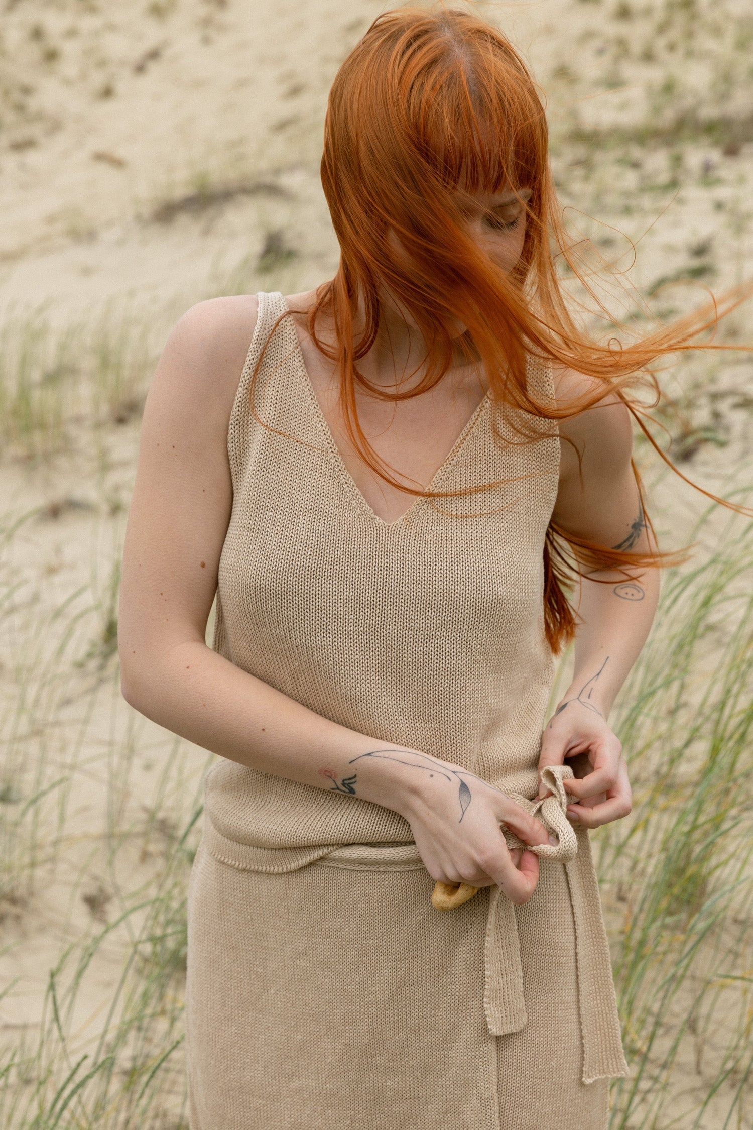 Mare Linen Co-ord Sand