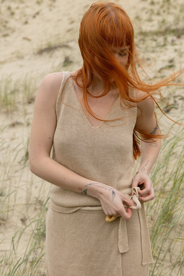 Mare Linen Co-ord Sand