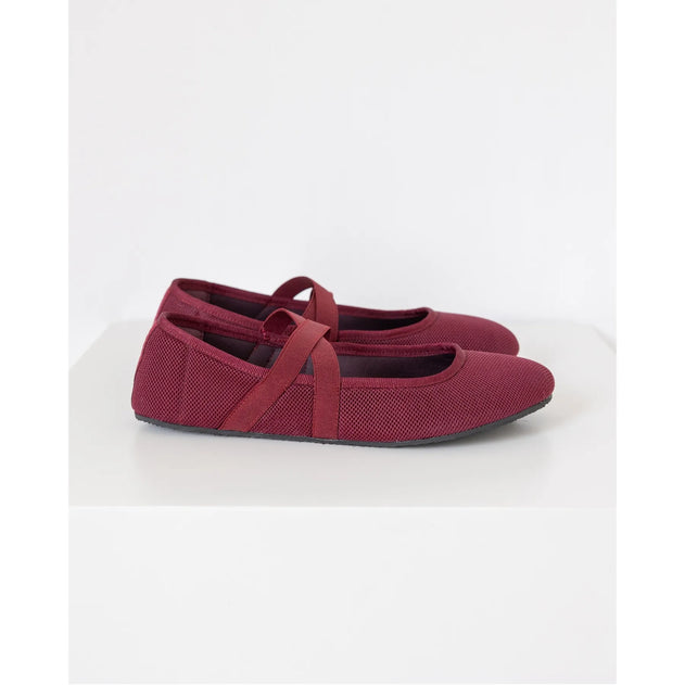 Aurora Ballerinas Bordeaux