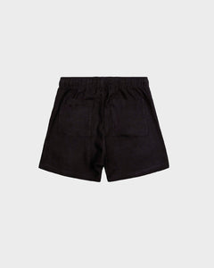 Men's Malibu Linen Shorts Black