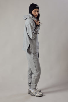 Women's Hoodie With Side Slits
