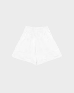 Calabasas Linen Shorts White