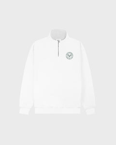 Runyon Sporting Club Quarter-Zip White