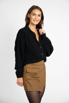 Organic Cotton Skort Brown