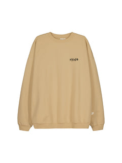 Messing Around Sweatshirt Beige