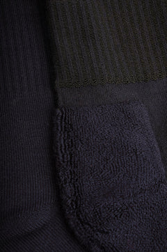 Navy Bamboo Athletic Socks