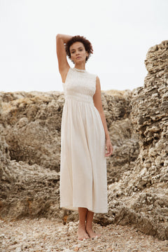 Alber Organic Cotton Muslin Dress