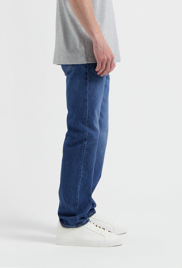 Hank Mid Tapered Jeans Medium Stone