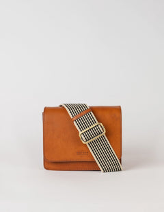 Audrey Mini Classic Leather Cognac