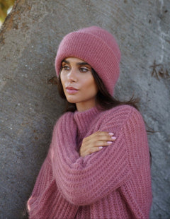 Robin Mohair Knit Powder Pink