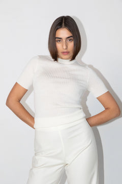 Rhea Merino T-Shirt White