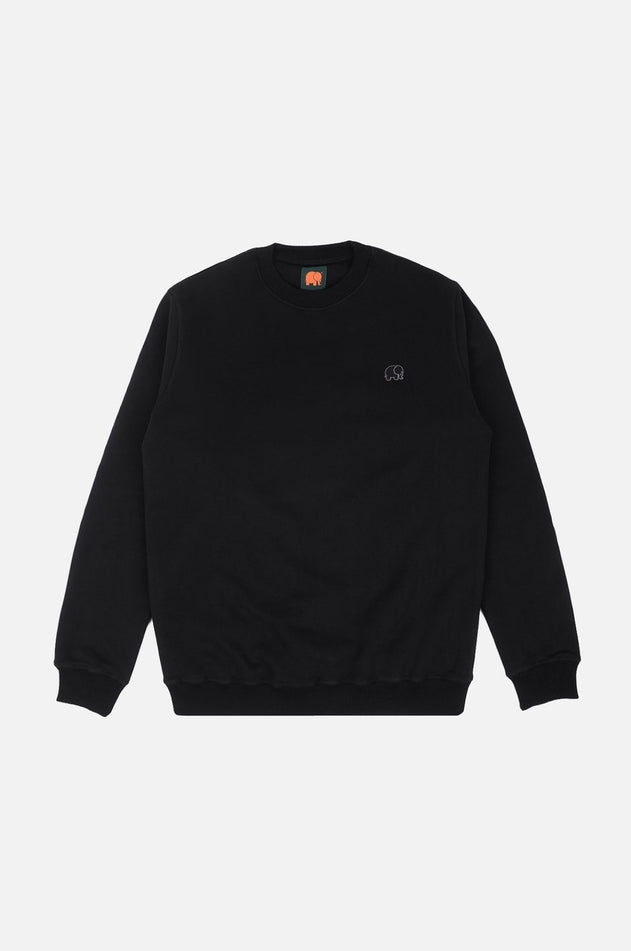 Organic Essential Sweater Black