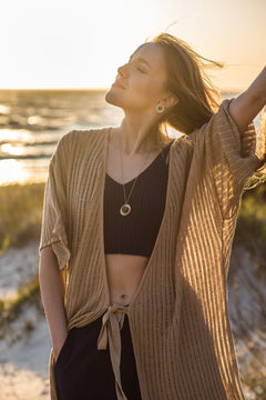 Sole Linen Beach Dress Sand
