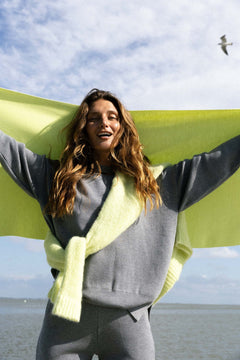 Via 100% Merino Scarf Limone