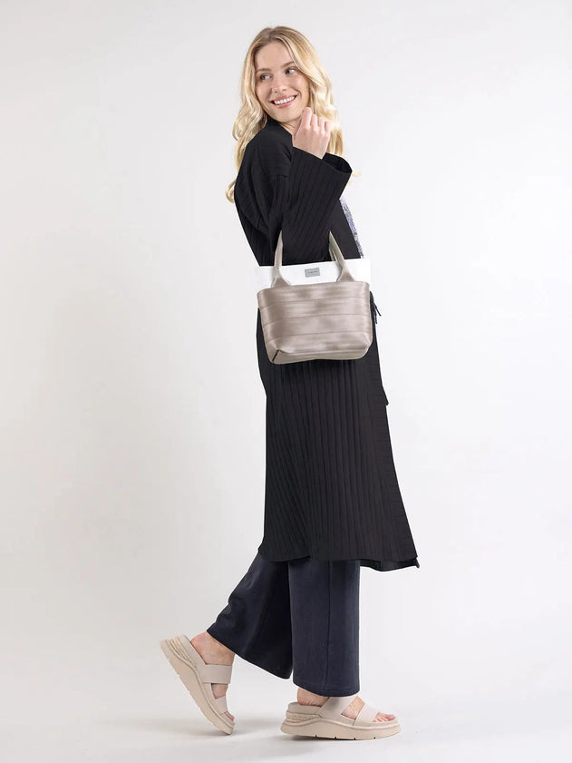Putous Ribbing Cardigan Black