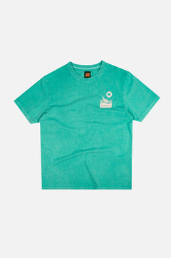 Men's The Cup Pigment T-Shirt Medium Turquoise