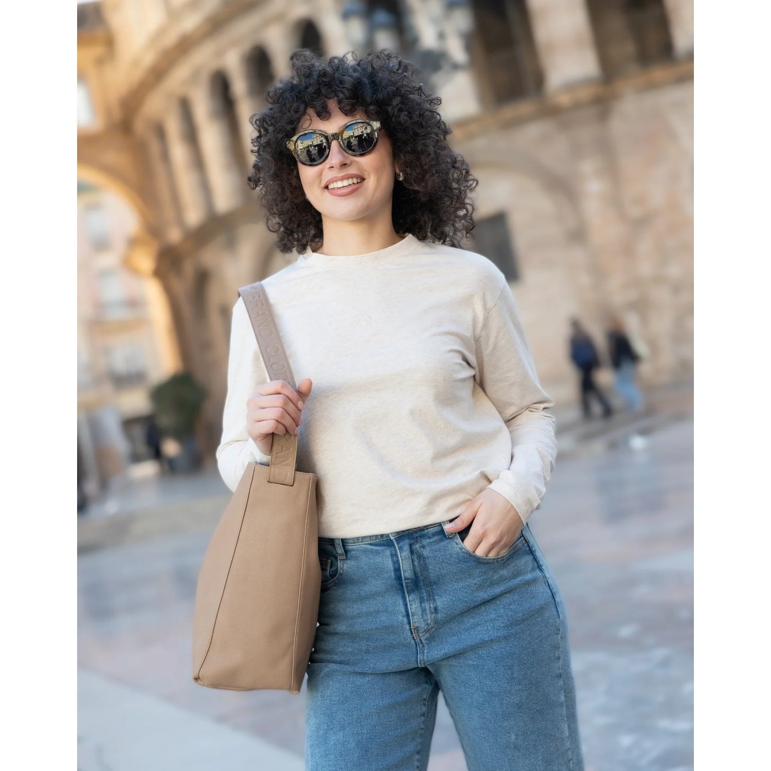 Long-sleeved T-shirt Melange