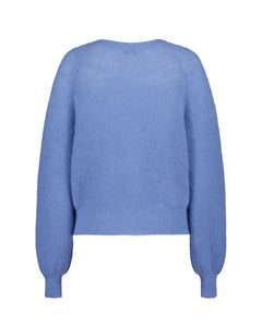 Elsie Mohair Cardigan Celestial Blue