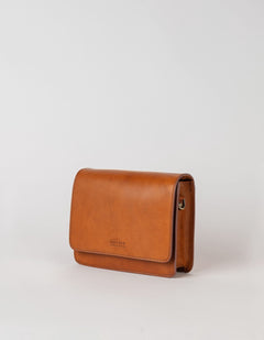 Audrey Mini Classic Leather Cognac