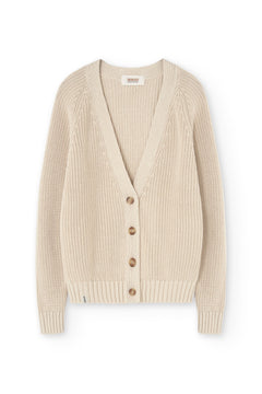 Golah Short Cardigan Natural White