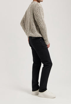 Hank Mid Tapered Stone Black
