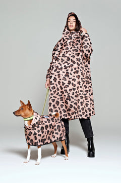 Dog Rain Poncho Pink Panther