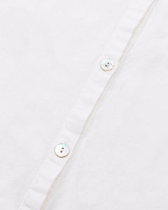 Calabasas Linen Button Down Shirt White