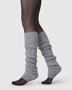 Heidi Leg/Arm Warmer 2-Pack Black/Grey