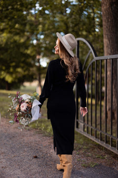 Leona Merino Dress Black