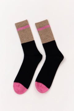 Andes Wool Socks Pink