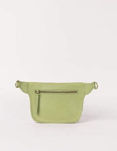 Beck's Bum Bag Classic Leather Tea Green
