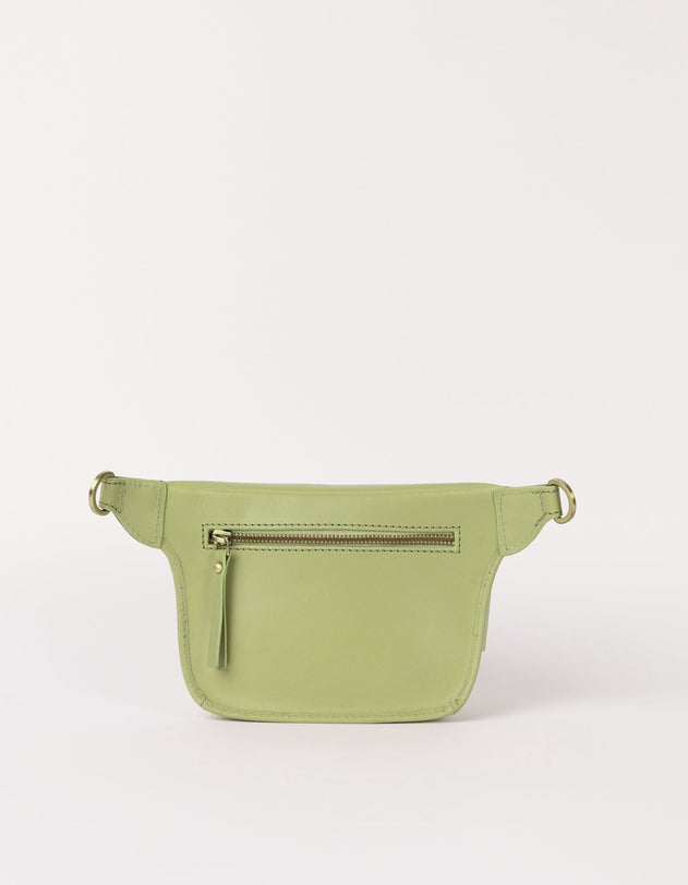 Beck's Bum Bag Classic Leather Tea Green