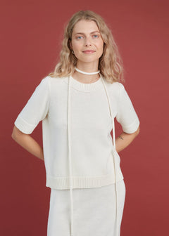 Knitted Merino Wool Top