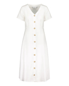 Penelope Dress Coconut Milk White