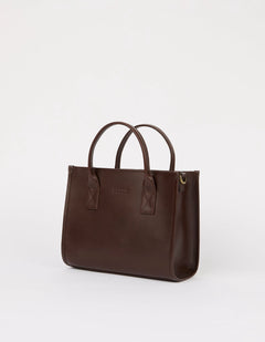Jackie Midi + Leather Strap Classic Leather Chocolate