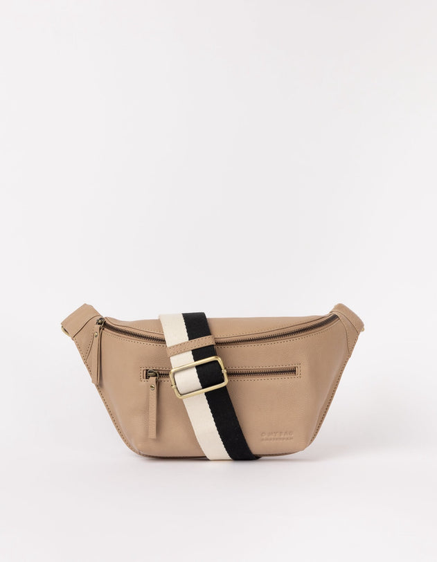 Drew Bum Bag Soft Grain Leather Sand
