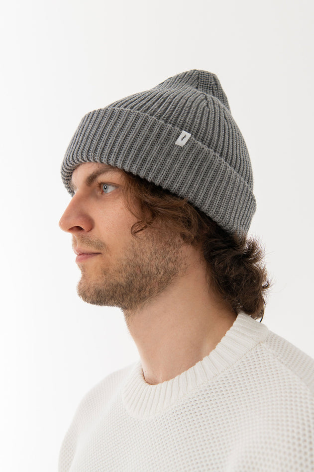 Rotondo Merino Hat Light Grey