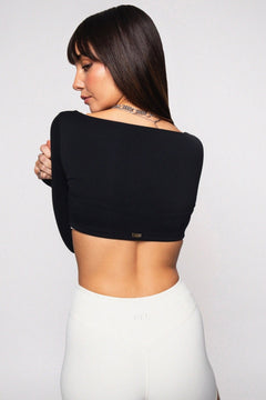 Angel Top Black