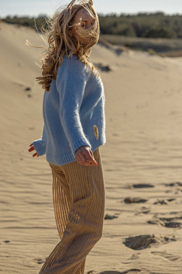 Melody Mohair Cardigan Sky Blue