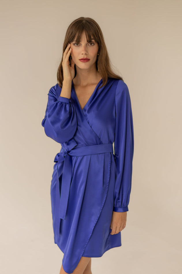 Laurel Dress Cobalt