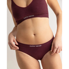 Clotsy Brand Classic Panties Bordeaux