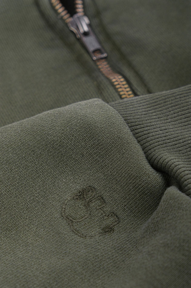 The Super Heavy Oversized Hoodie Kombu Green
