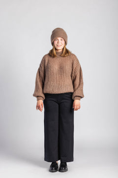 Robin Mohair Knit Smoky Taupe
