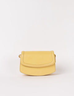 Kendalini Classic Leather Bag Butter Yellow