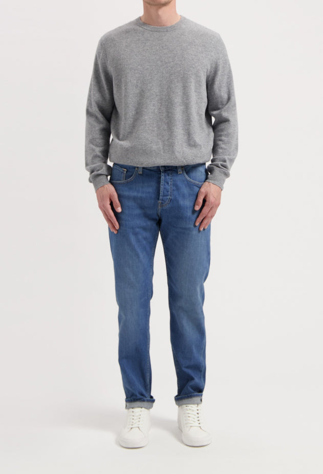 Hank Mid Tapered Jeans Medium Heritage