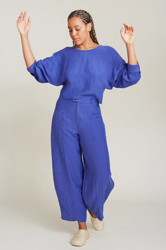 Malta Blouse Royal Blue
