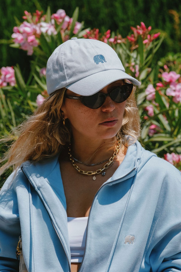 Logo Dad Cap Sky Blue