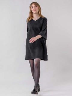 Suvanto Ribbed Tunic - Black